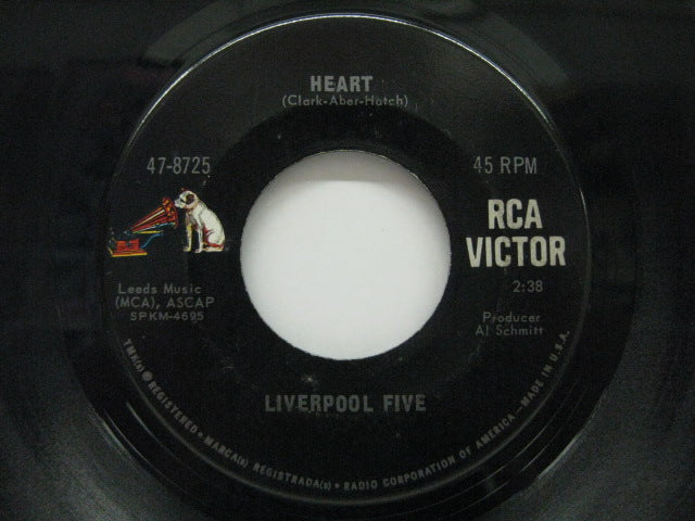 LIVERPOOL FIVE - Heart / I Just Can't Believe It