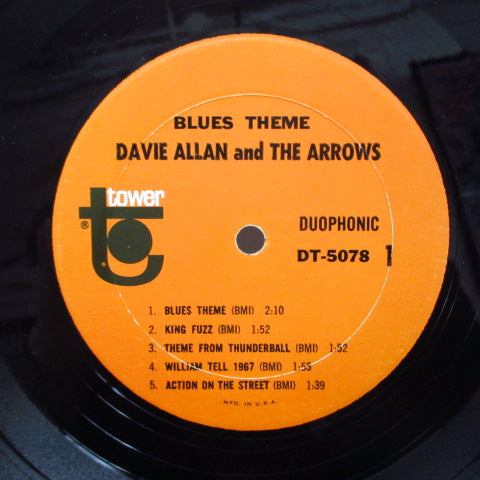 DAVIE ALLAN & THE ARROWS - Blues Theme (US Orig.Stereo)