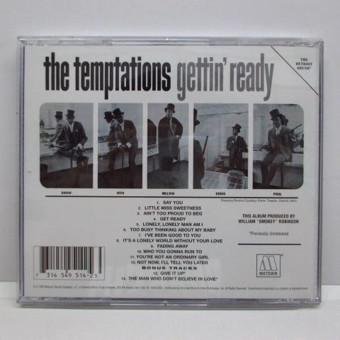 TEMPTATIONS - Gettin’ Ready (US CD)