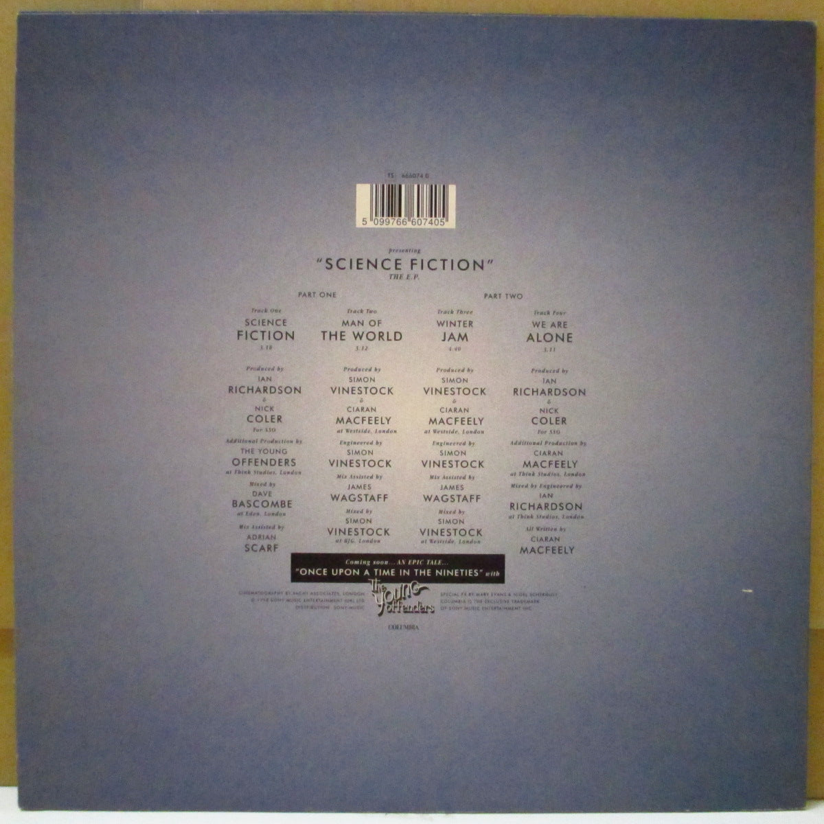 YOUNG OFFENDERS, THE - Science Fiction The E.P. (UK Orig.10"+Sticker/Stickered CVR)