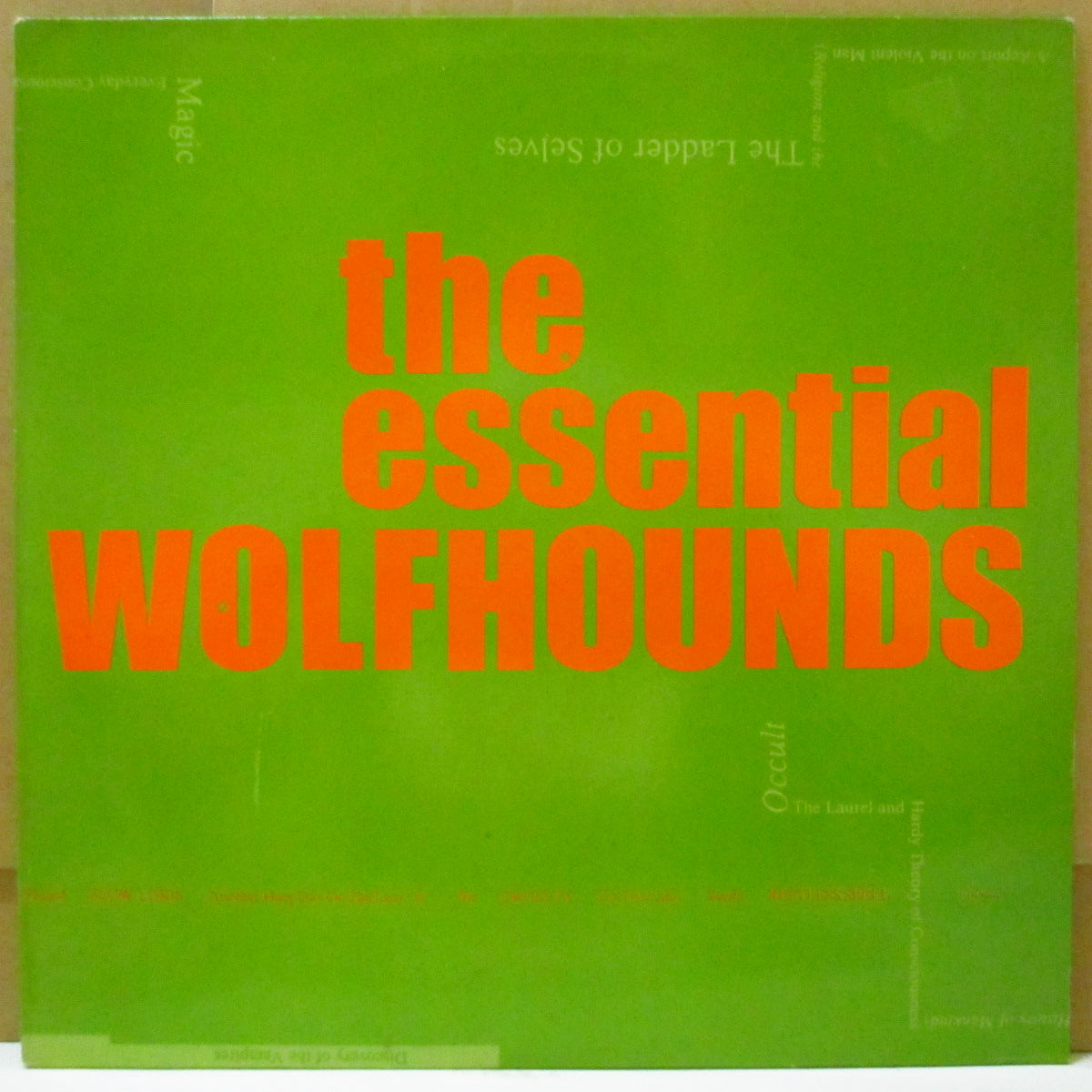 WOLFHOUNDS, THE (ウルフハウンズ)  - The Essential Wolfhounds (France Orig.LP)