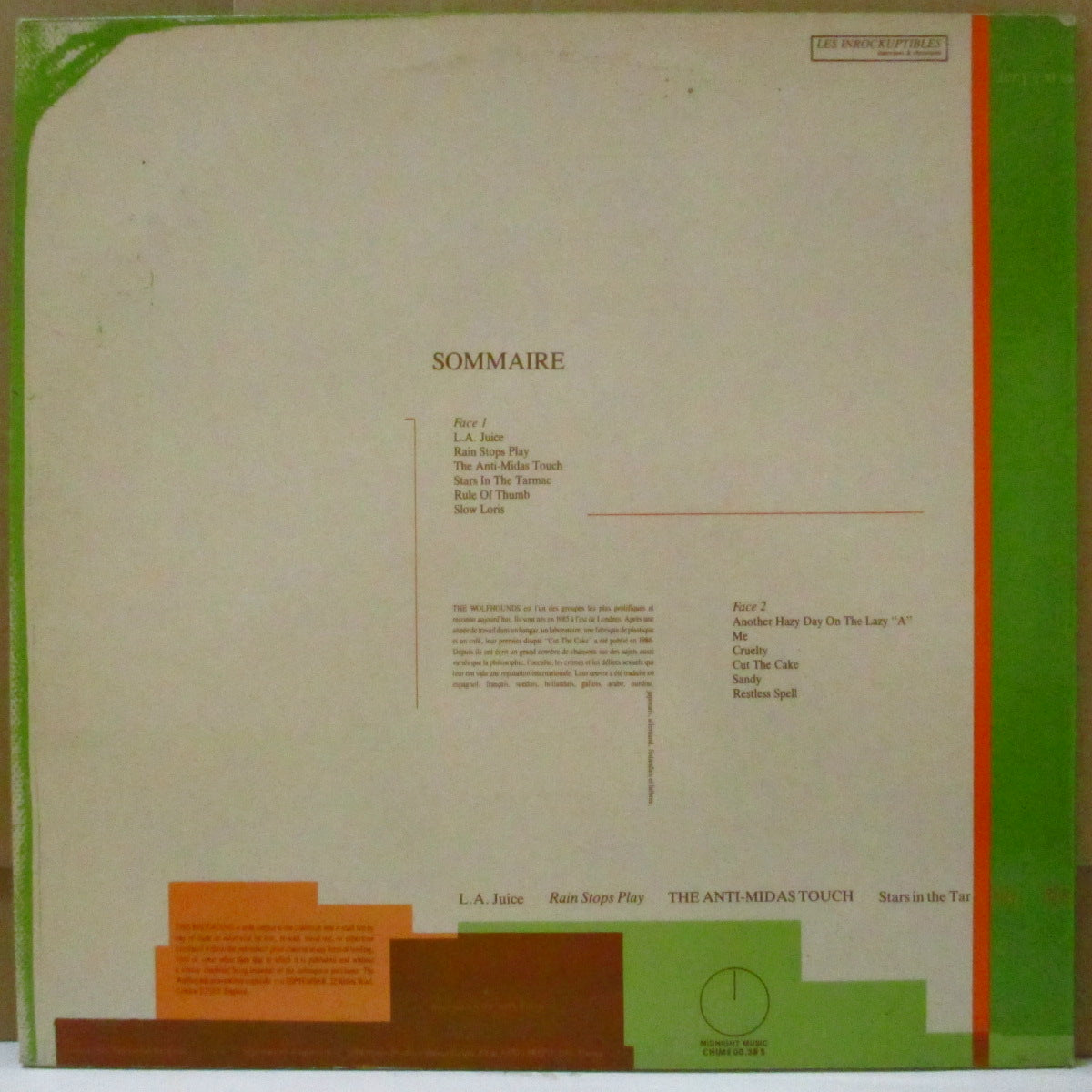 WOLFHOUNDS, THE (ウルフハウンズ)  - The Essential Wolfhounds (France Orig.LP)