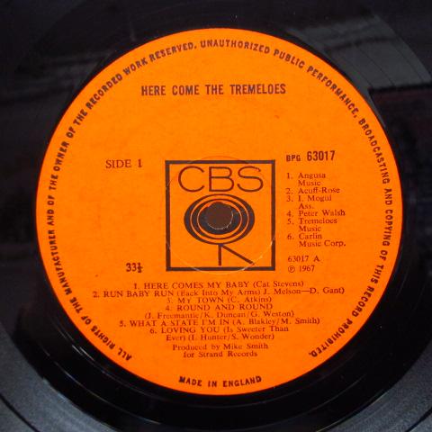 TREMELOES - Here Come The Tremeloes (UK Orig.Mono LP/CS)