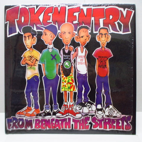 TOKEN ENTRY - From Beneath The Streets (US Re Red Vinyl LP)