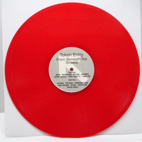 TOKEN ENTRY - From Beneath The Streets (US Re Red Vinyl LP)