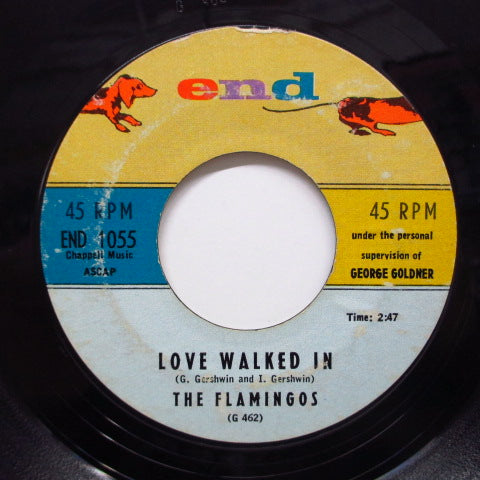 FLAMINGOS - Love Walked In / Yours (Orig)