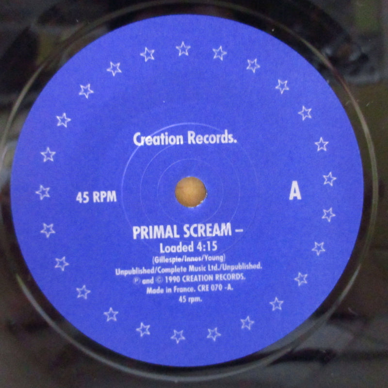 PRIMAL SCREAM (プライマル・スクリーム)  - Loaded (UK オリジナル 7"+PS)