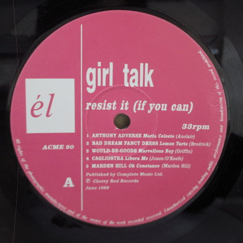 V.A. - Girl Talk (UK Orig.LP/New 廃盤)
