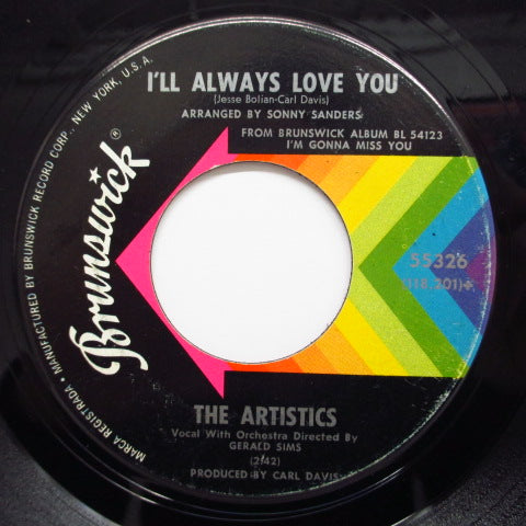 ARTISTICS - I'll Always Love You / Love Song (Orig.)