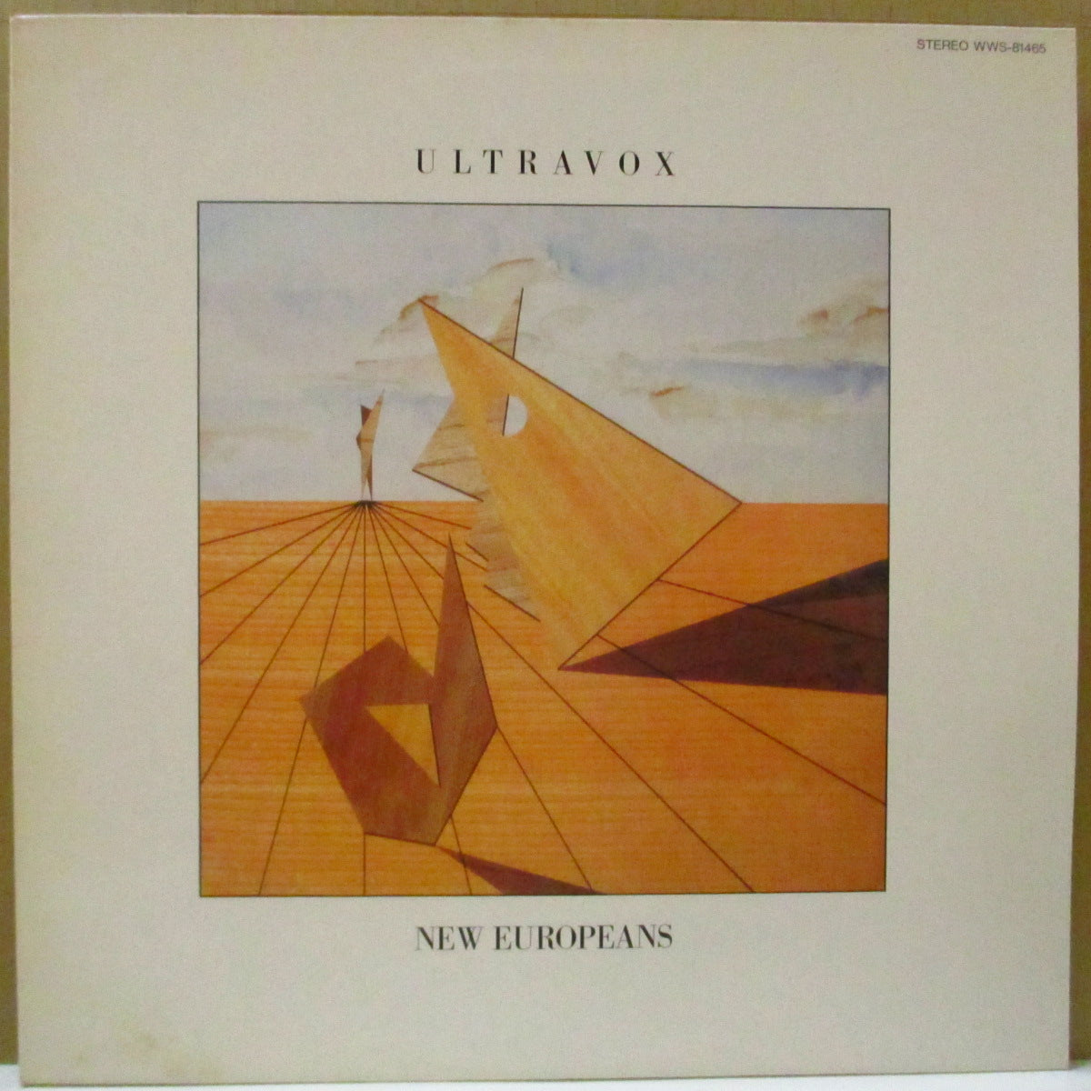 ULTRAVOX (ウルトラヴォックス)  - 新欧州人 - New Europeans (Japan Promo.LP/帯欠)