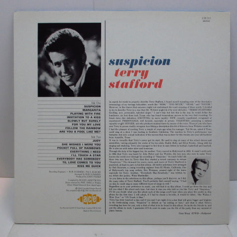 TERRY STAFFORD - Suspicion (UK Reissue Mono LP)