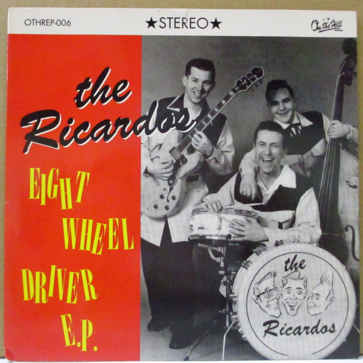 RICARDOS, THE (ザ・リカードス)  - Eight Wheel Driver E.P. (Japan オリジナル 7")