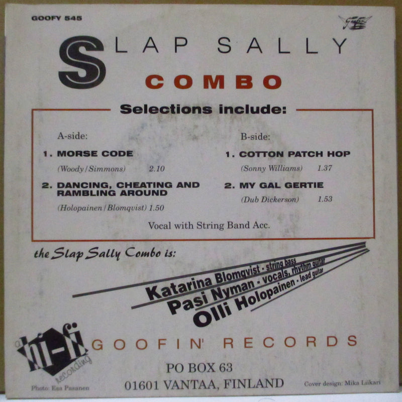 SLAP SALLY COMBO (スラップ・サリー・コンボ)  - Cotton Patch Hop +3 (Finland オリジナル 7")