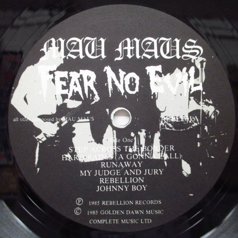 MAU MAUS (マウ・マウズ)  - Fear No Evil (UK オリジナル LP)