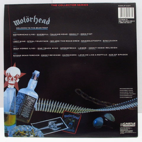 MOTORHEAD (モーターヘッド) - Welcome To The Bear Trap (UK Orig.2xLP)