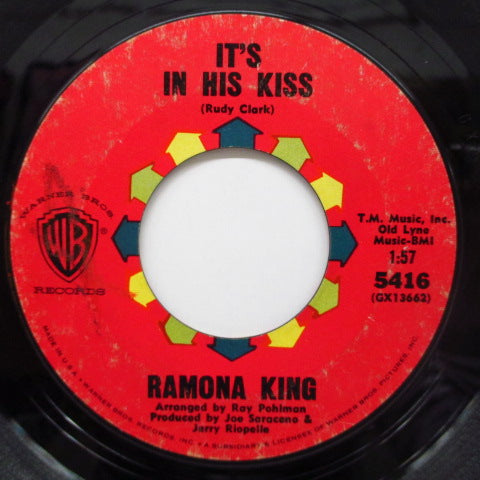 RAMONA KING - It's In His Kiss