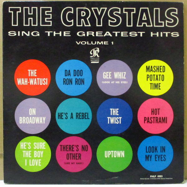 CRYSTALS (クリスタルズ)  - Sing The Greatest Hits Vol.1 (US Orig.Mono LP)
