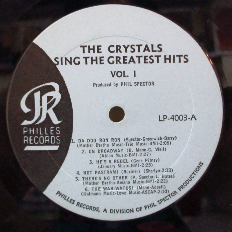 CRYSTALS (クリスタルズ)  - Sing The Greatest Hits Vol.1 (US Orig.Mono LP)