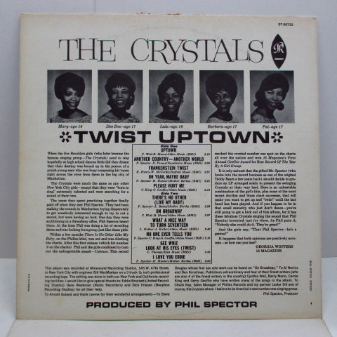 CRYSTALS (クリスタルズ)  - Twist Uptown (US Capitol Club Stereo LP)