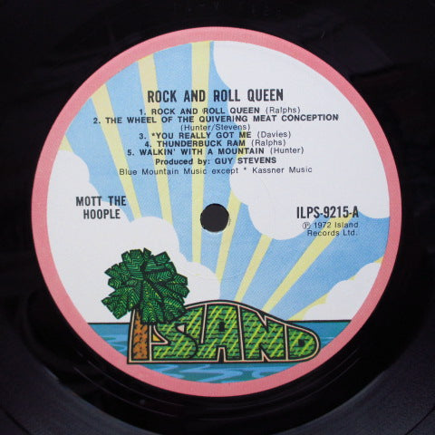 MOTT THE HOOPLE (モット・ザ・フープル)  - Rock And Roll Queen (UK Orig/CS)
