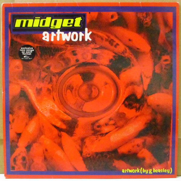 MIDGET (ミジェット)  - Artwork (UK Orig.10"/Stickered CVR)