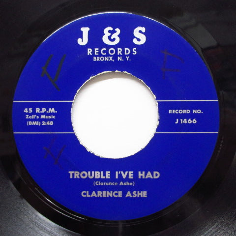 CLARENCE ASHE - Troubled I've Had