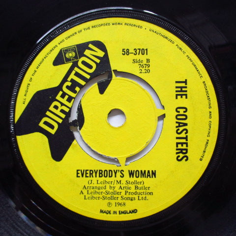 COASTERS (コースターズ)  - She Can / Everybody's Woman