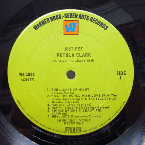 PETULA CLARK-Just Pet (US Orig.Stereo LP)