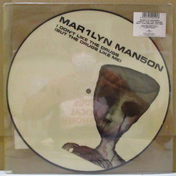 MARILYN MANSON (マリリン・マンソン)  - I Don't Like The Drugs - But The Drugs Like Me (Italy.Orig.10"+Stickered PVC)