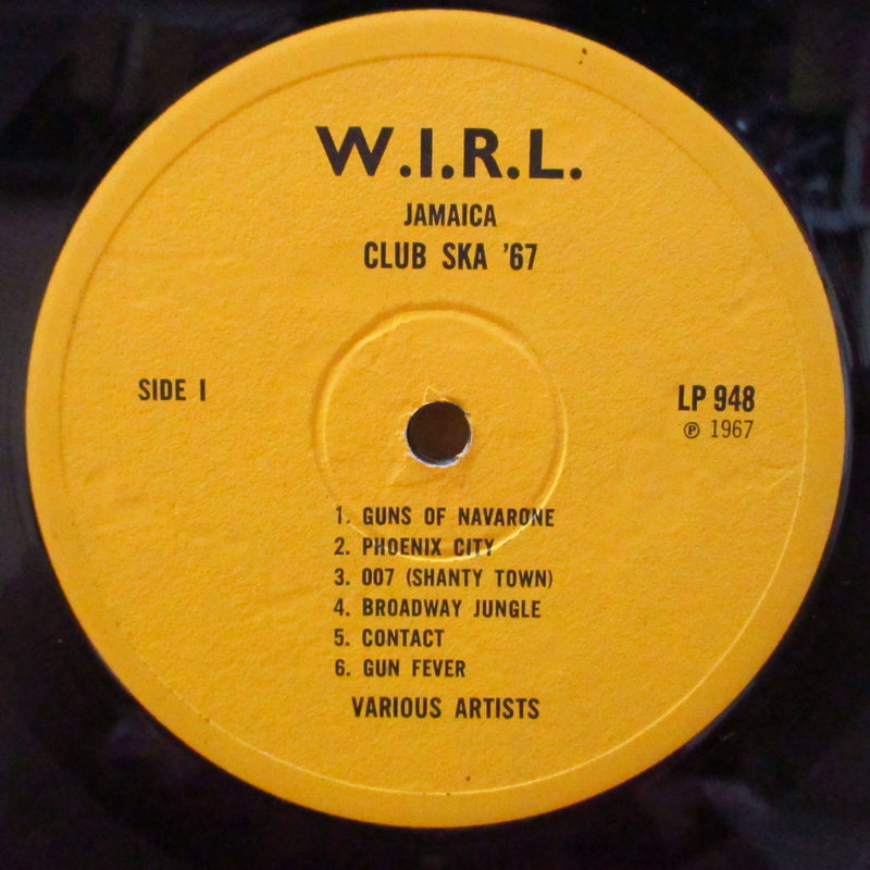 V.A. (60's ジャマイカ・スカ・コンピ) - Club Ska '67 (Jamaica オリジナル LP/表面コーティング3面折り返しジャケ)