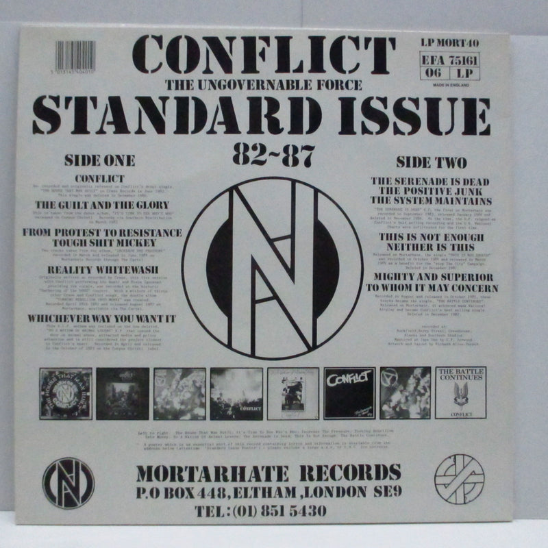 CONFLICT (コンフリクト)  - Standard Issue 82-87 (UK Orig.LP)