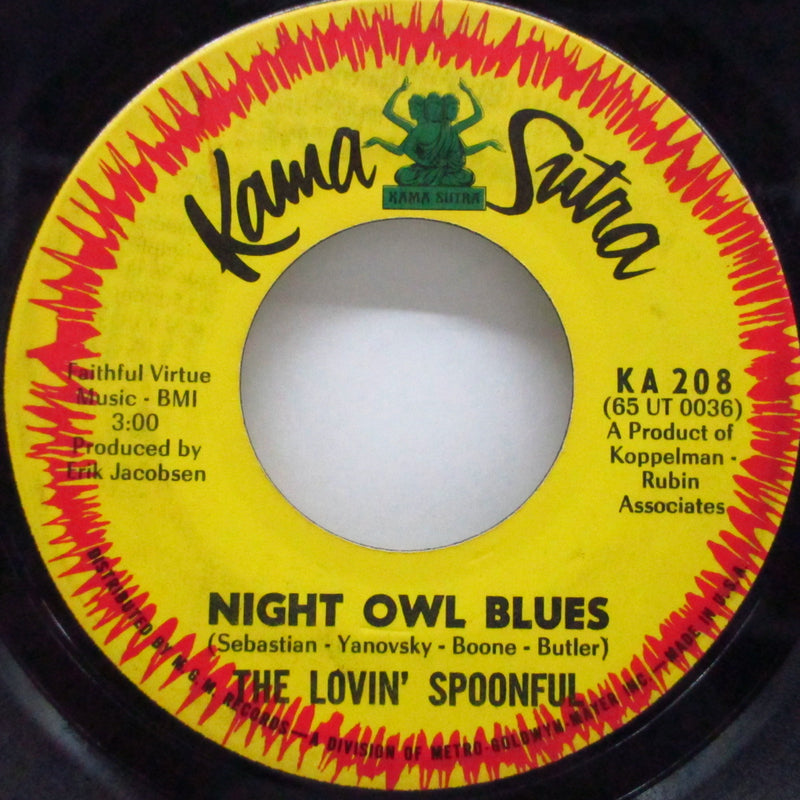 LOVIN' SPOONFUL (ラヴィン・スプーンフル)  - Daydream / Night Owl Blues (US オリジナル 7")