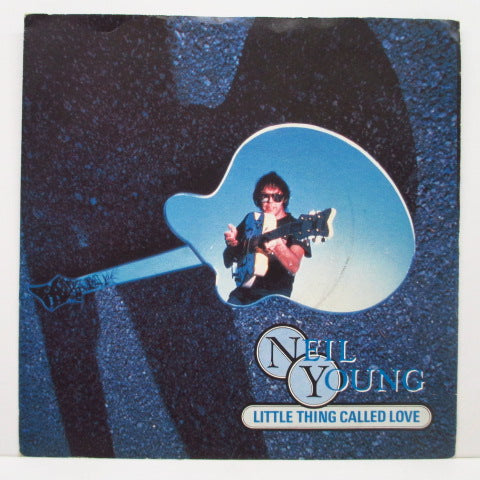 NEIL YOUNG - Little Thing Called Love (UK Orig.7"+PS)