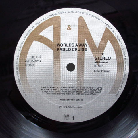 PABLO CRUISE (パブロ・クルーズ)  - Worlds Away (Dutch Orig.LP)
