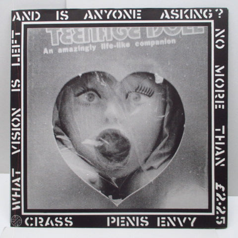 CRASS - Penis Envy (UK Orig.LP/£2.25 CVR)
