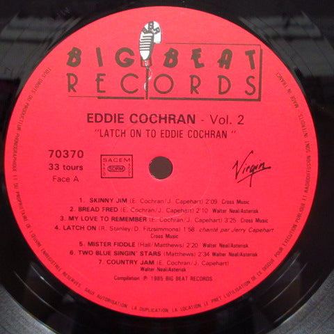 EDDIE COCHRAN (エディ・コクラン)  - Latch On Vol.2