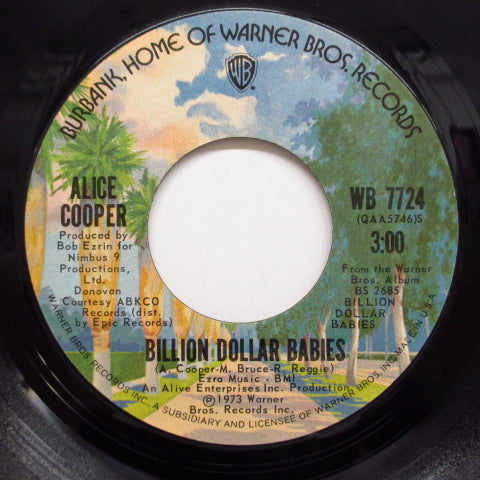 ALICE COOPER - Billion Dollar Babies (US Orig.7")