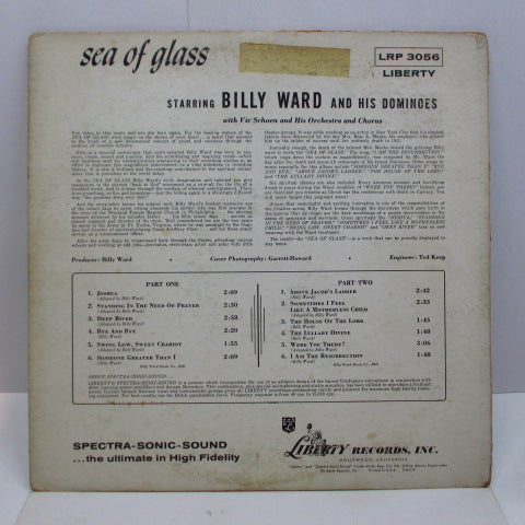 BillY Ward & HIS DOMINOES - Sea Of Glass (Orig.Mono)