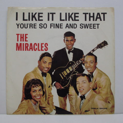 MIRACLES (SMOKEY ROBINSON & THE) - I Like It Like That (US Orig.7"+PS)