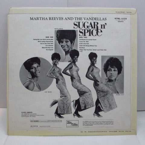 MARTHA & THE VANDELLAS (マーサ＆ザ・ヴァンデラス)  - Sugar n' Spice (UK Orig.Stereo/CFS)