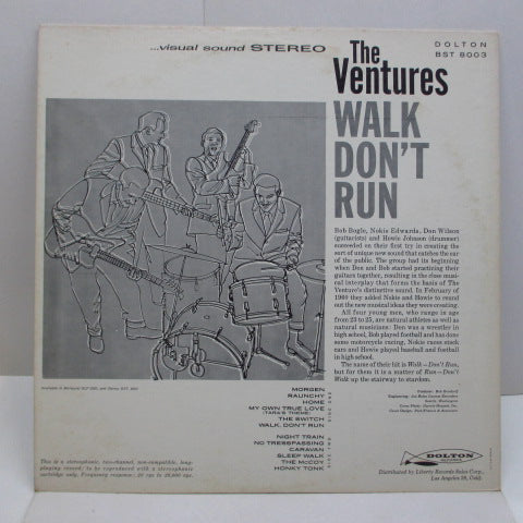 VENTURES (ベンチャーズ) - Walk Don't Run (US 60's Reissue STEREO)
