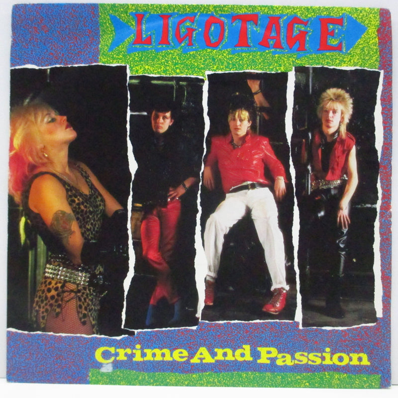 LIGOTAGE (リゴタージュ)  - Crime & Passion (UK オリジナル 7"+マット・ソフト紙ジャケ)