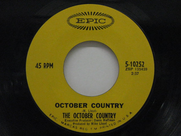OCTOBER COUNTRY - October Country / Baby What I Mean