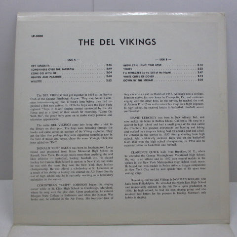 DEL VIKINGS (DELL-VIKINGS) (デル・ヴァイキングス)- Come Go WIth The Del Vikings (70's Re Mono LP)