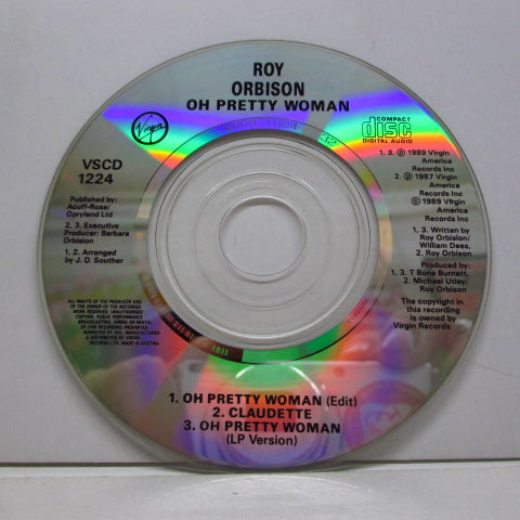 ROY ORBISON & FRIENDS - Oh Pretty Woman +2 (EU Mini CD)