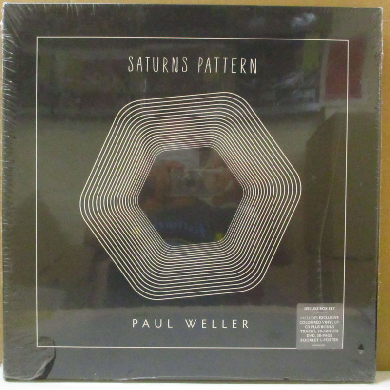 PAUL WELLER (ポール・ウェラー)  - Saturns Pattern (EU Limited 180g Blue Vinyl LP Box Set+CD,DVD,Booklet,Poster/廃盤 New)