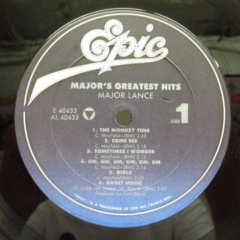 MAJOR LANCE-Major's Greatest Hits (US: 80's Re)