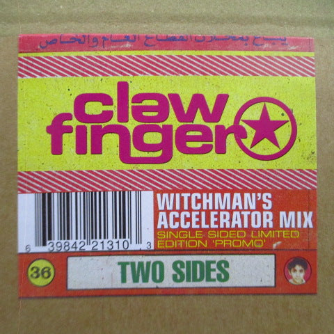 CLAWFINGER (クロウフィンガー)  - Two Sides - Witchman's Accelerator Mix (Sweden Ltd.Promo.10")
