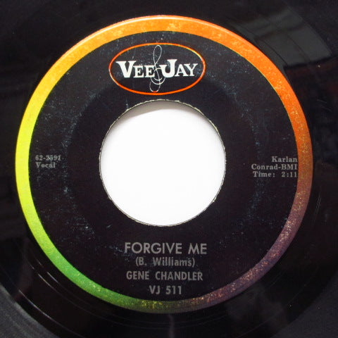 GENE CHANDLER (ジーン・チャンドラー)  - Check Yourself / Forgive Me