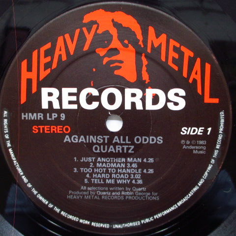 QUARTZ - Against All Odds (UK Orig.LP)